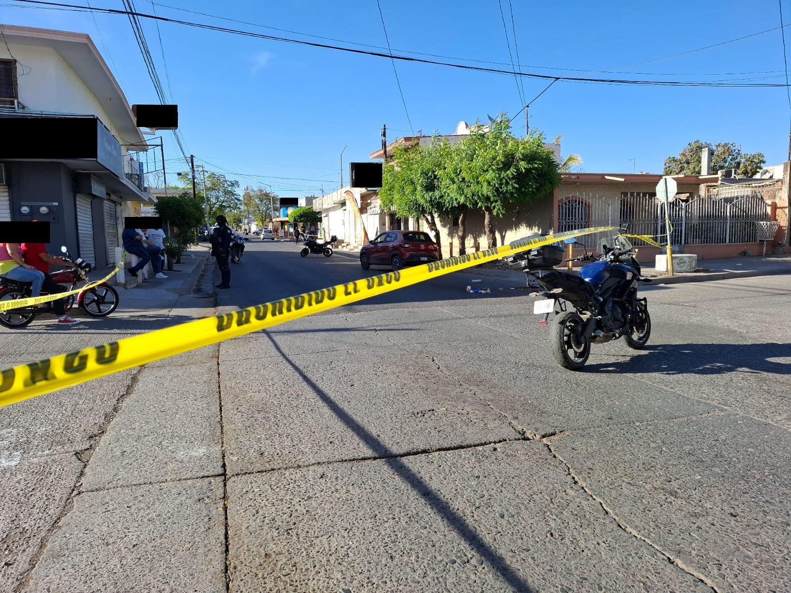 Fallece el motociclista herido de bala en la colonia Lázaro Cárdenas en Culiacán