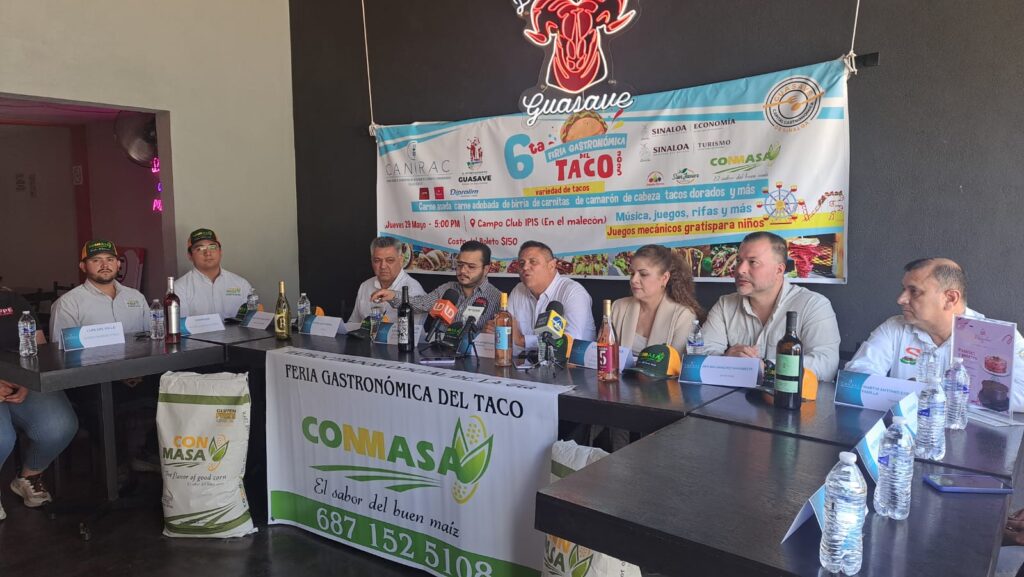 Canirac Guasave alista la Sexta Feria del Taco