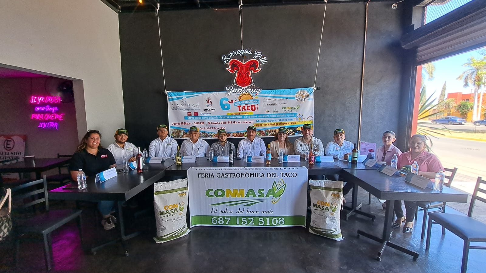 Canirac Guasave alista la Sexta Feria del Taco