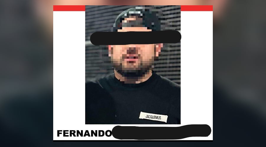 Fernando, joven que fue reportado como desaparecido.