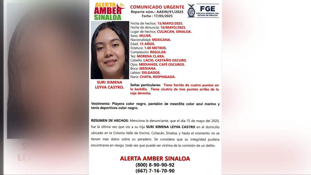 Ficha de búsqueda - Suri Ximena