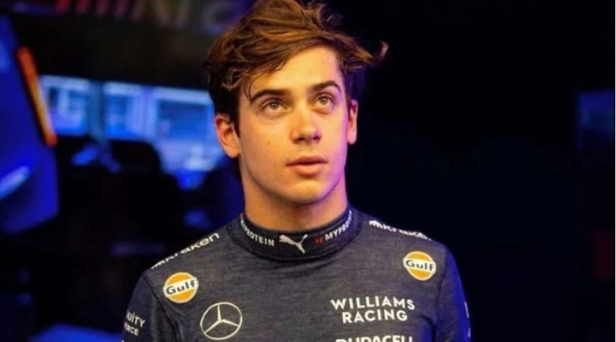 Franco Colapinto, piloto argentino.