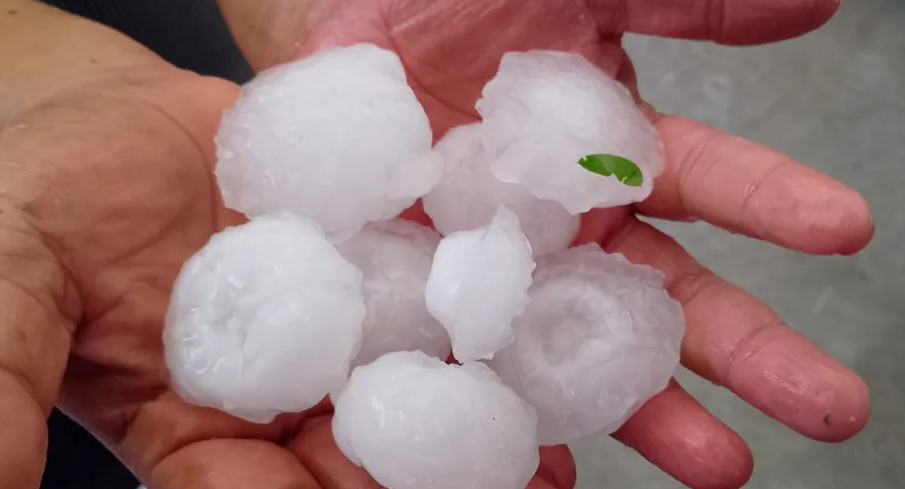 ¡Como pelotas de beisbol! Fuerte granizada sorprende a los habitantes de Nuevo León: VIDEOS