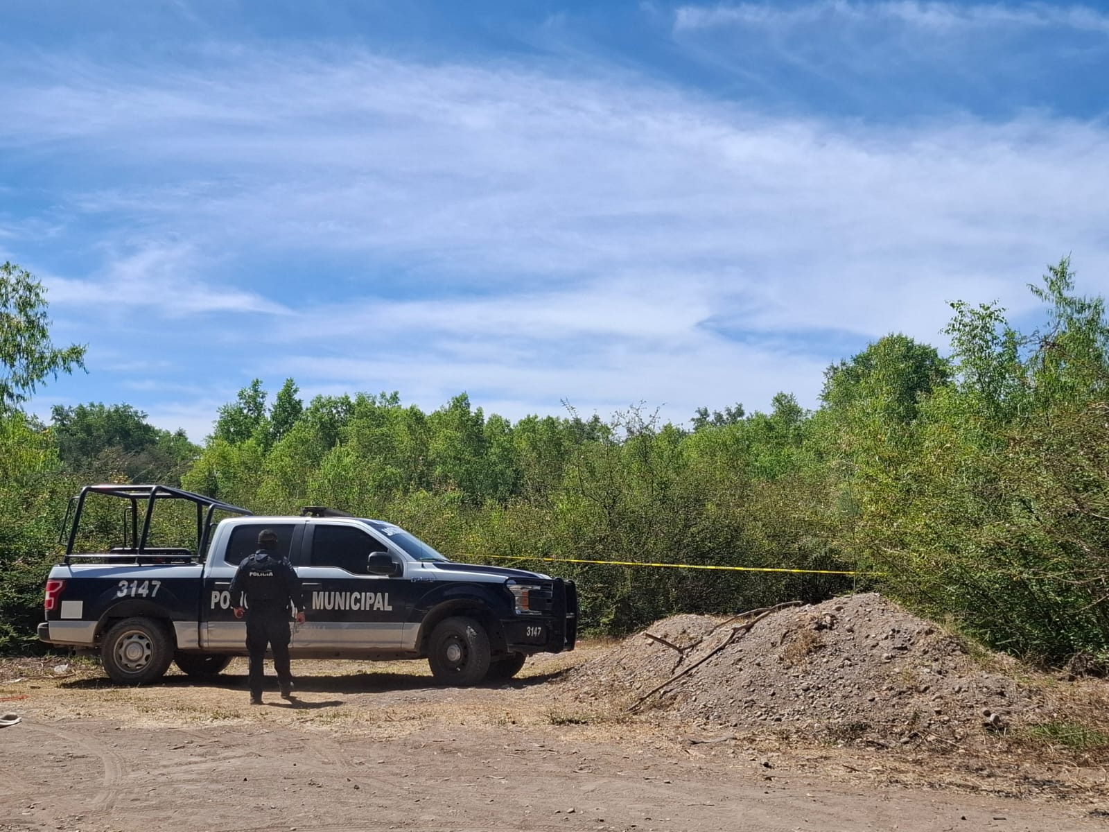 Sabuesos Guerreras localizan a dos hombres sin vida en las cribas de San Pedro, Navolato