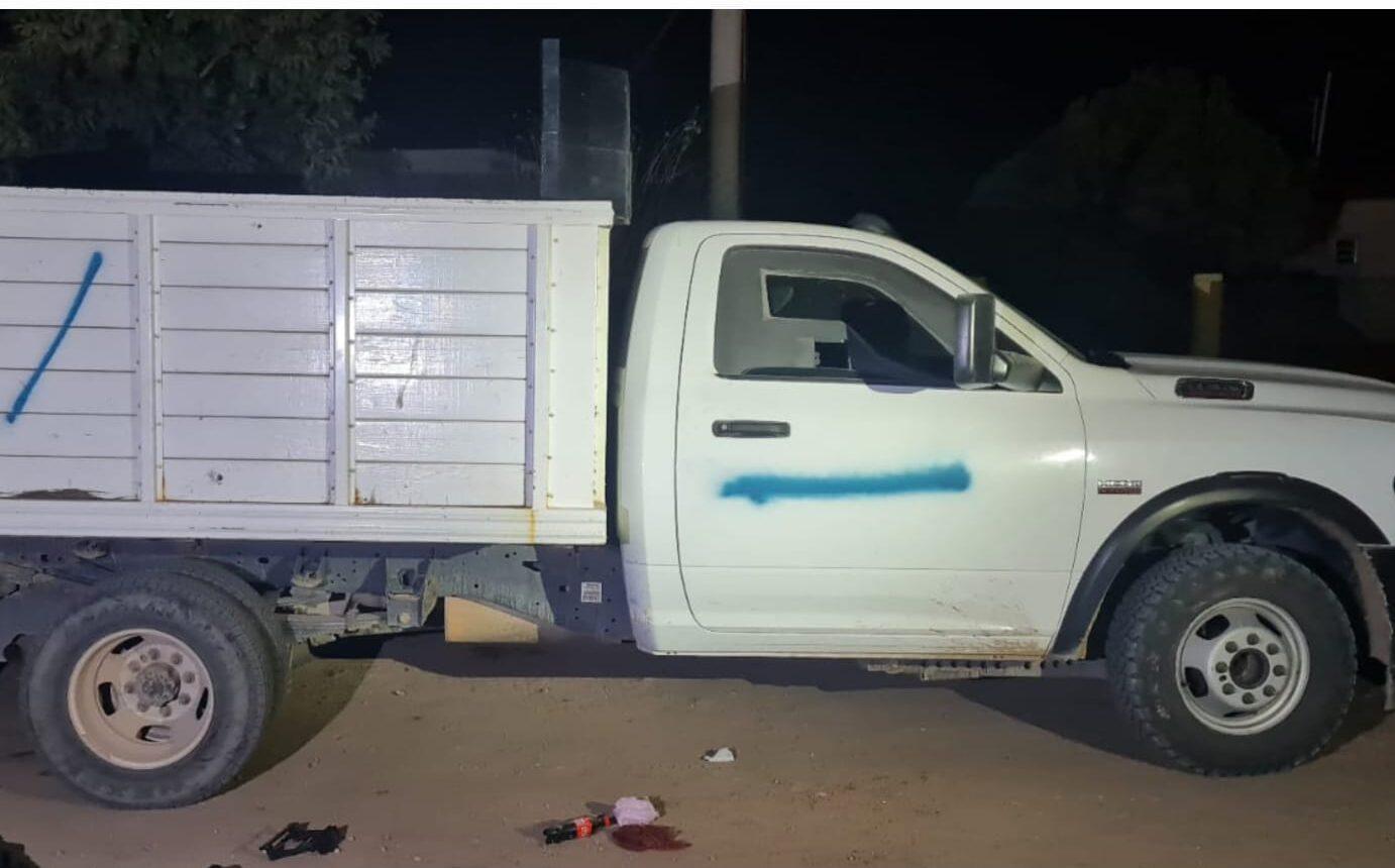 Blindado decomisado en Mocorito
