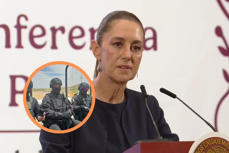 Niega Sheinbaum participación de agentes de EU en operativo en Sinaloa