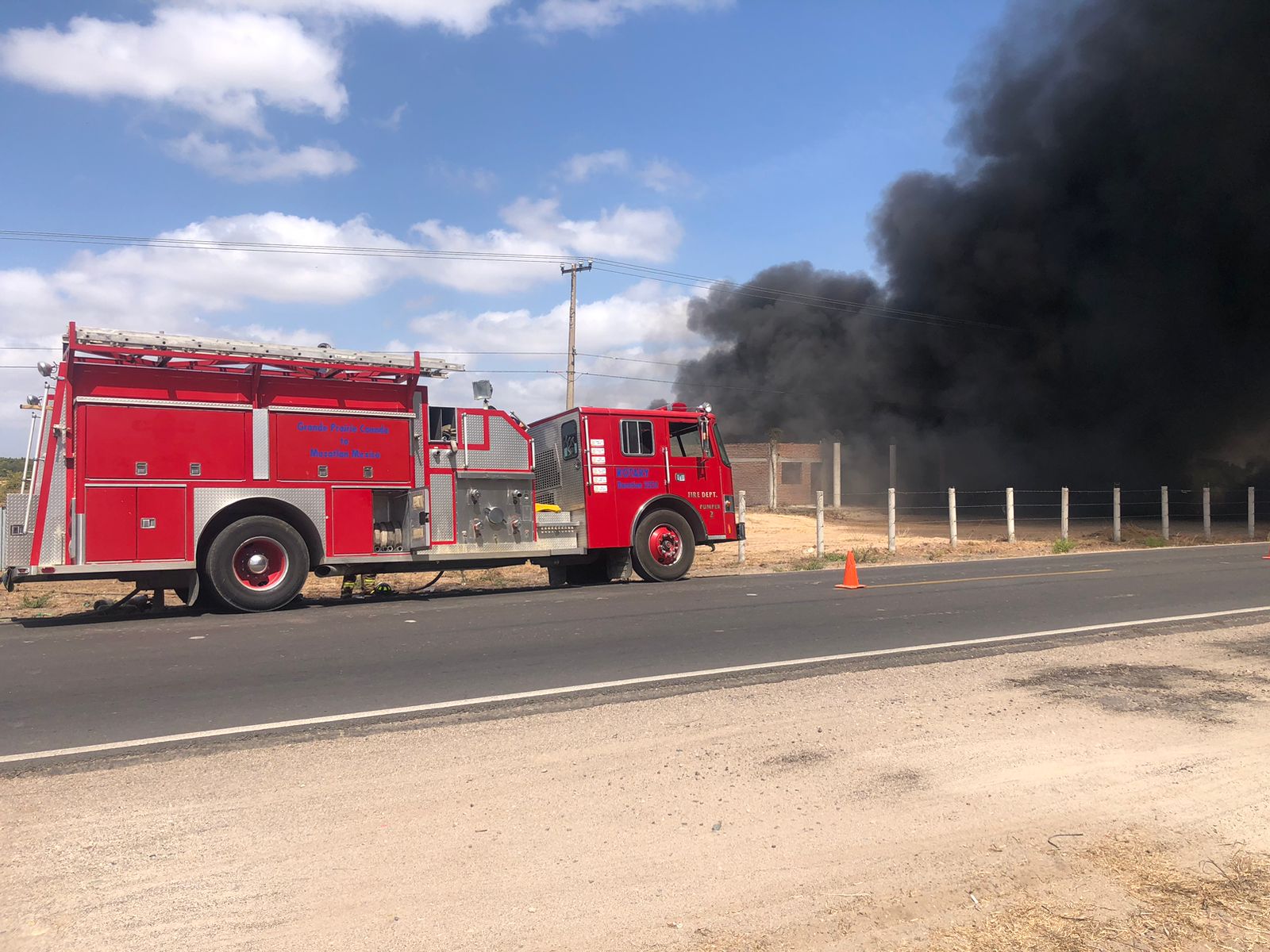 Incendio Bomberos Mazatlán