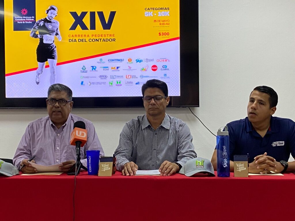 Invitan a la XIV carrera pedestre del Día del Contador en Los Mochis