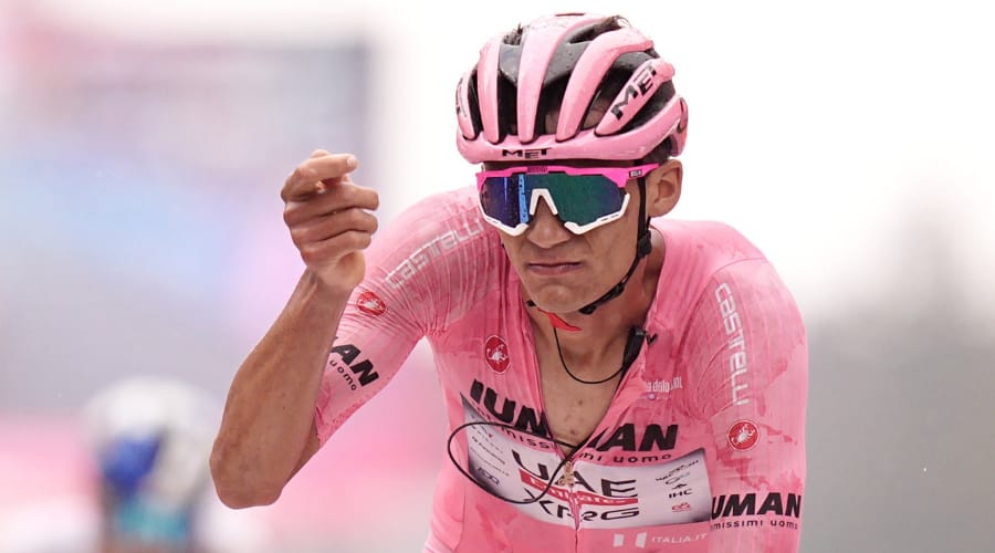 Isaac del Toro pierde el liderato en la etapa 20 del Giro de Italia