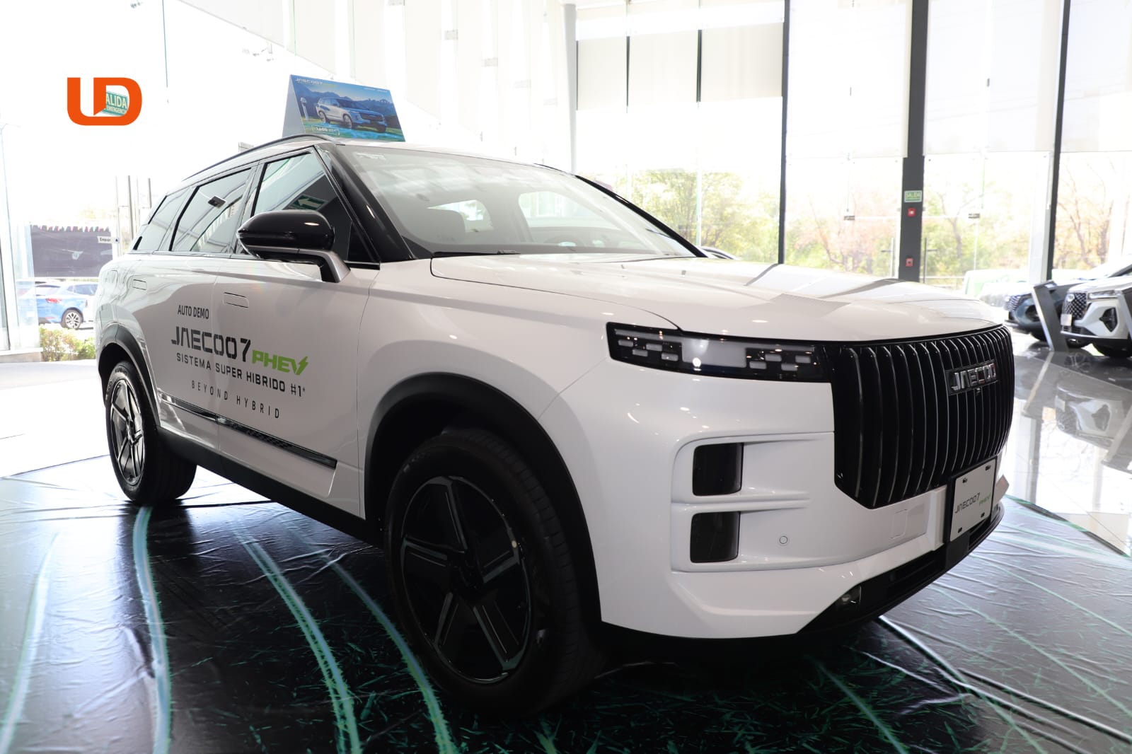 Presentación de la camioneta Jaecoo 7 PHW.