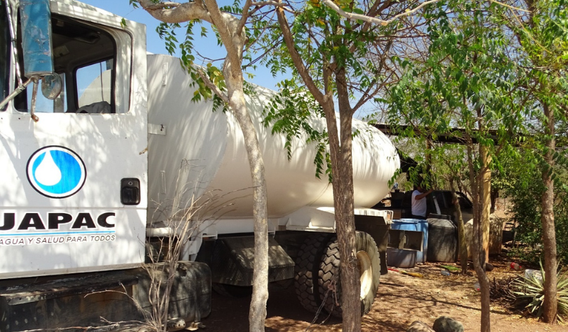 Japac lleva agua potable a comunidades de la zona rural de Culiacán