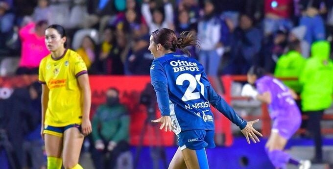 Las Tuzas del Pachuca dejan en la lona a las Águilas del América en la final de Ida del Clausura 2025