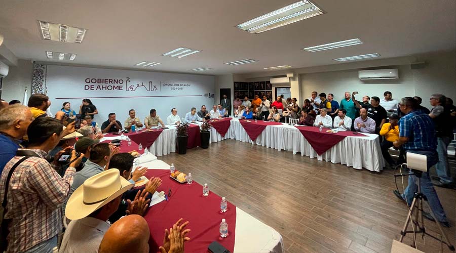 Sesión permanente del ayuntamiento de Ahome 