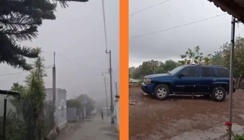 Lluvias en la zona serrana de Concordia