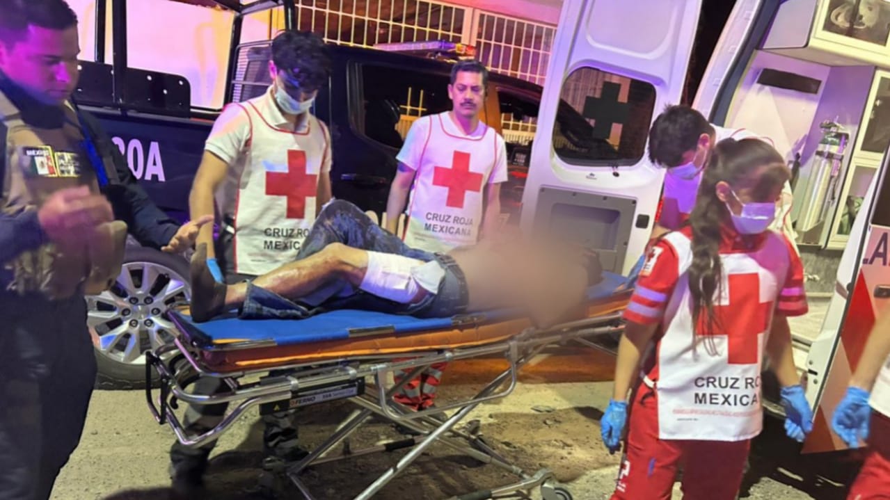 Localizan a un hombre herido por arma blanca