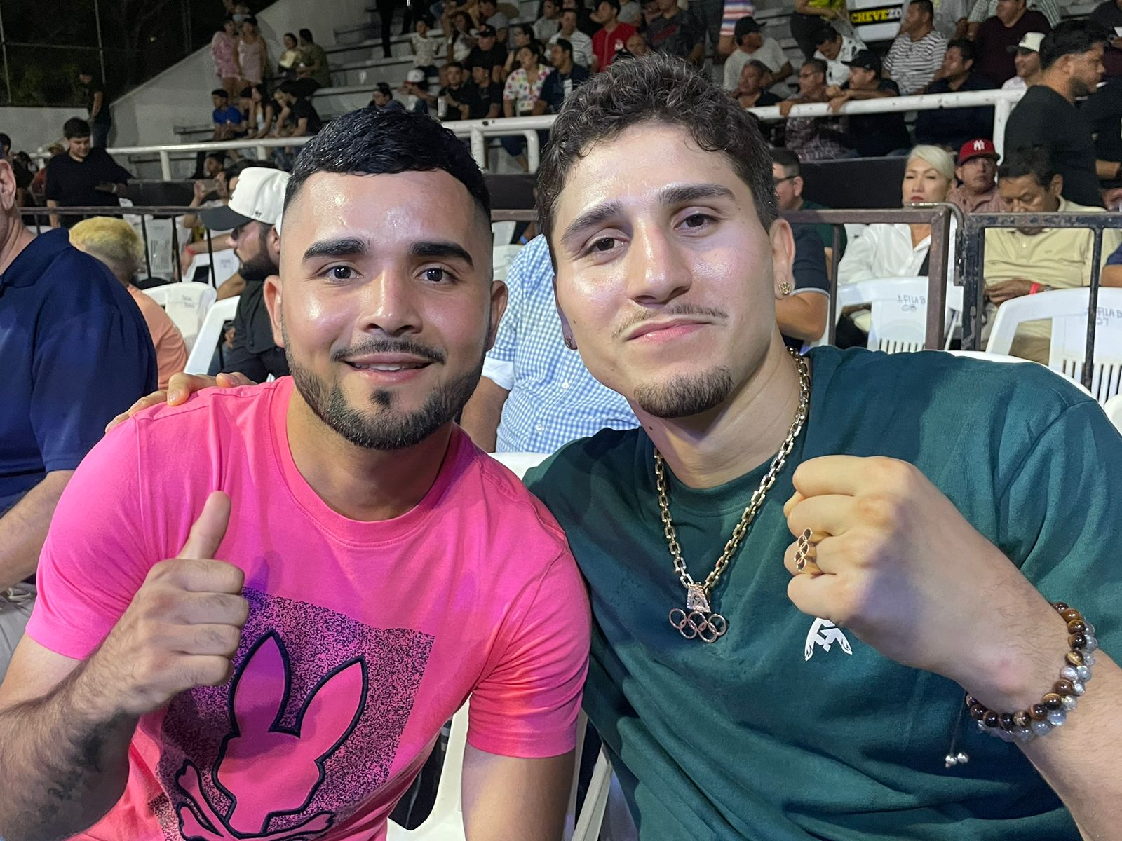 Marco Verde acompañando a su amigo Alejandro 