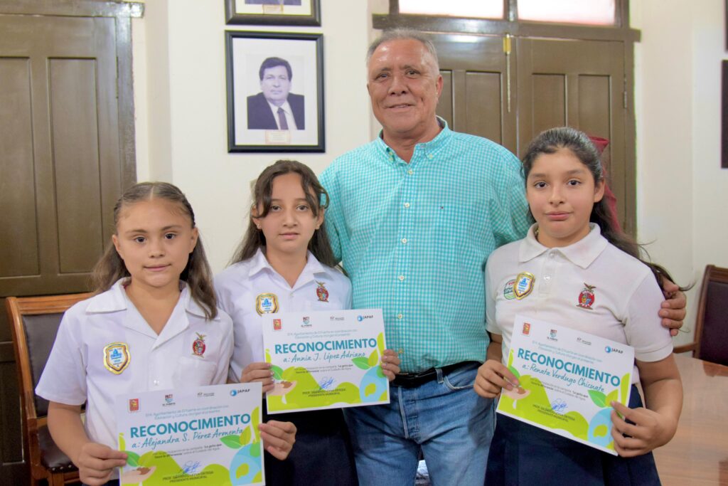 Niñas y niños de El Fuerte se convierten en Guardianes del Agua con orgullo y compromiso