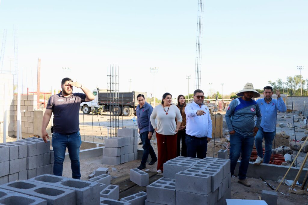Obra de la arena Badiraguato avanza