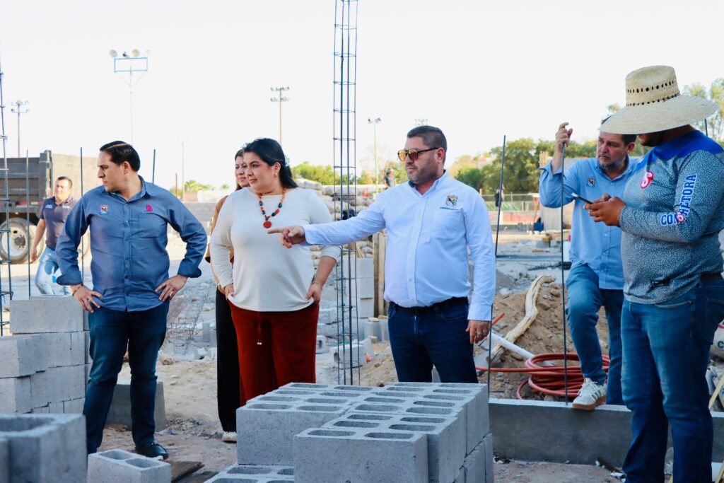 Obra de la arena Badiraguato avanza