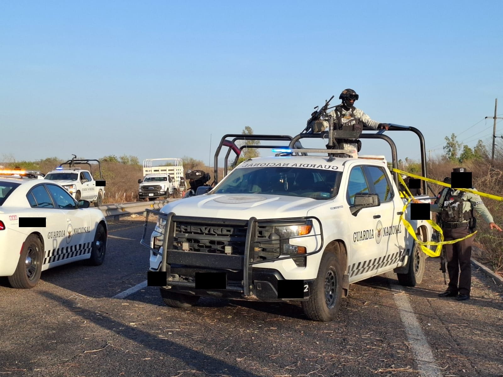 PERSECUSIÓN UNIDAD EN LLAMAS GN CULIACÁN INSEGURIDAD