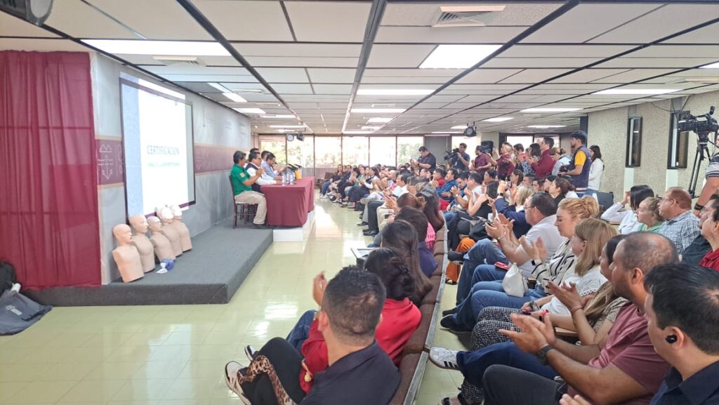 Palacio de Gobierno en Sinaloa se certifica como especio cardioprotegido