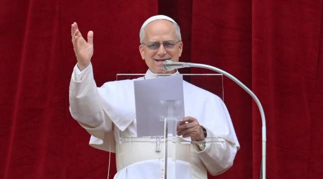 Papa León XIV pide dejar entrar 