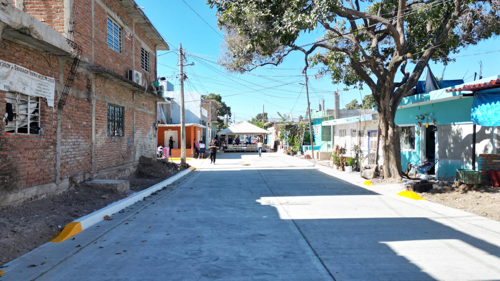 Pavimentación de la calle Privada de la Estrell