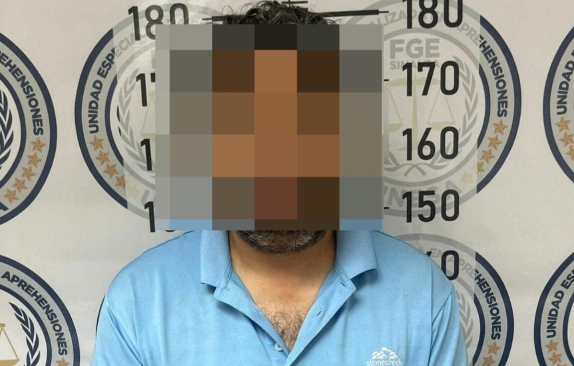 Presunto feminicida de Chihuahua que fue capturado en Mochicahui, El Fuerte por elementos de la UNESA.