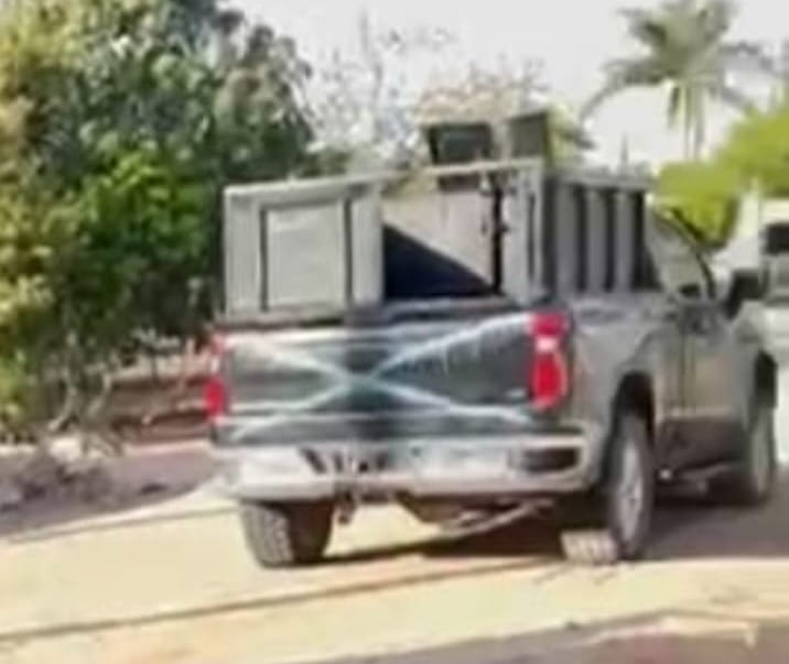 Unidad asegurada tras el enfrentamiento en Rafael Buelna, Angostura.
