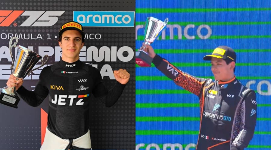 Rafael Villagómez y Santiago Ramos suman podios en F2 y F3 durante GP de España