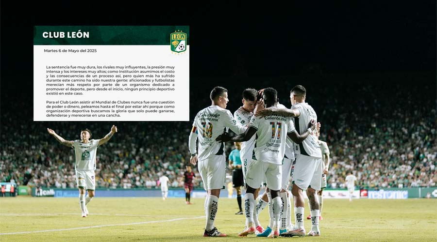 Reacciona Club León tras sentencia