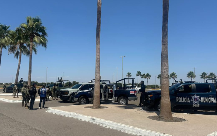 Recorrido de vigilancia en Los Mochis