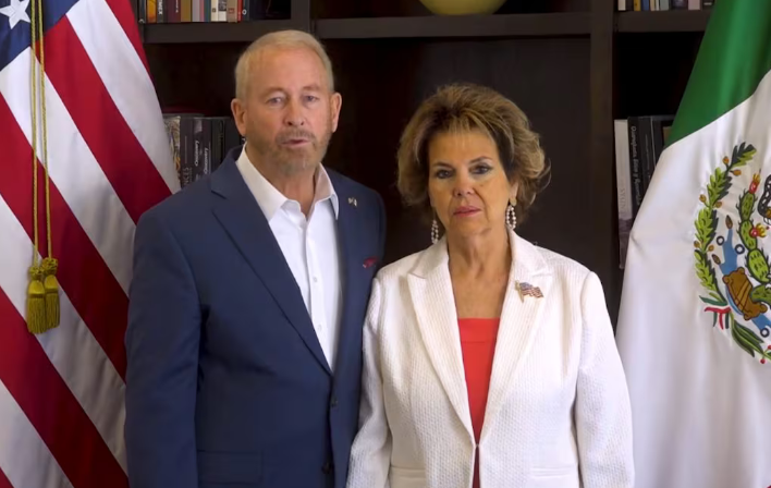 “Somos vecinos y amigos, estoy aquí para trabajar junto con la presidenta Sheinbaum”: Embajador de EU
