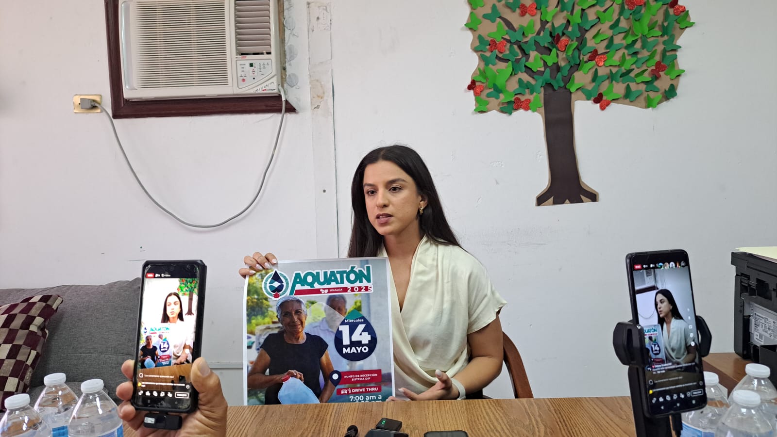 Rosalinda Cruz Huitrón, directora del DIF de Salvador Alvarado.