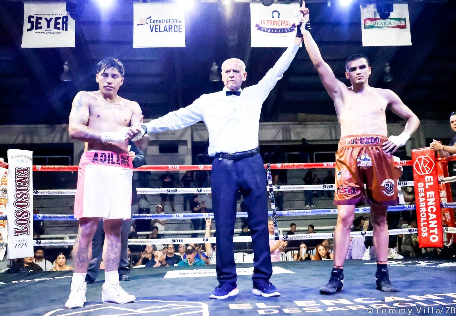 Alan “Soldado” Contreras cerró la velada con una motivante victoria sobre César Lara