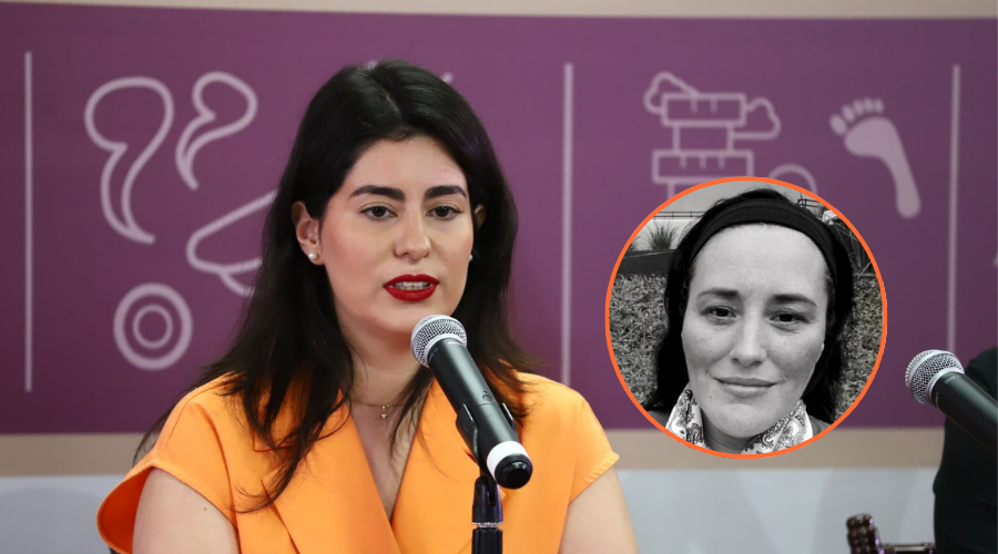 Ana Francis Chiquete Elizalde atiende peticiones de familia de Mary Patiño.