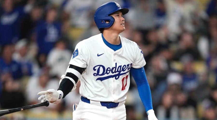 Shohei Ohtani, pelotero japonés de Los Ángeles Dodgers.