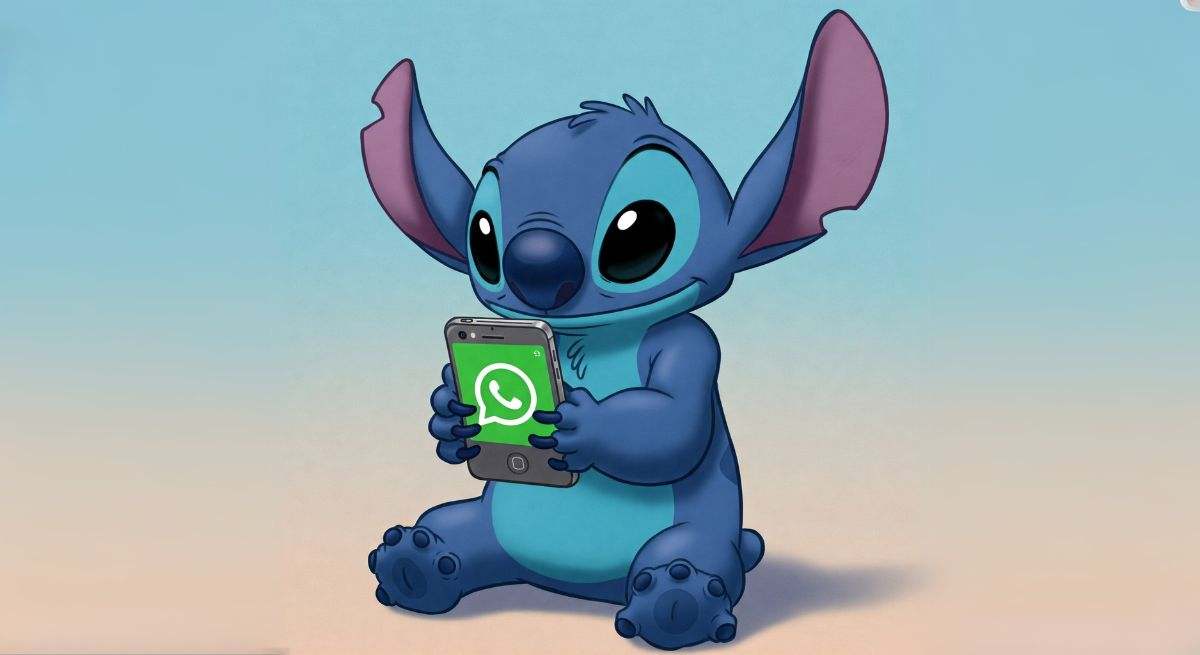 Stitch en tu WhatsApp