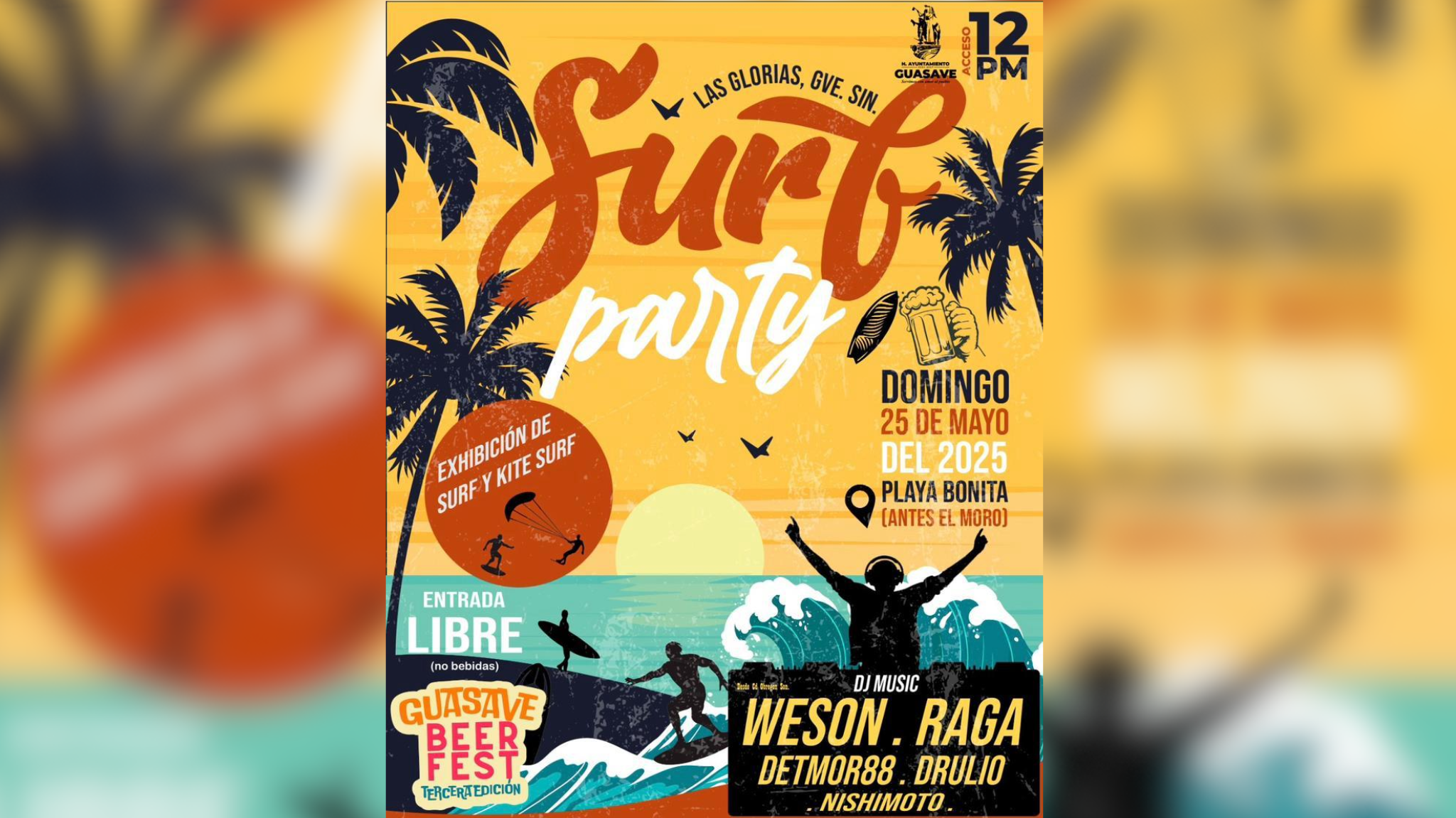 “Surf party”