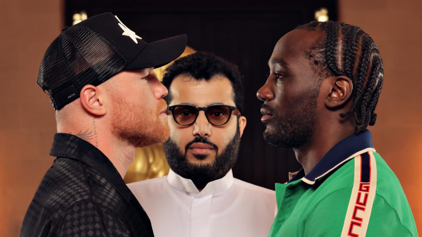 Cara a cara de Saúl “Canelo” Álvarez y Terrence Crawford