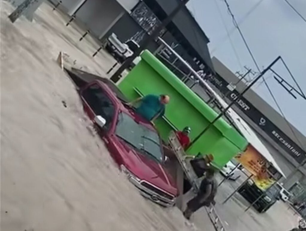 Tormenta azota Piedras Negras