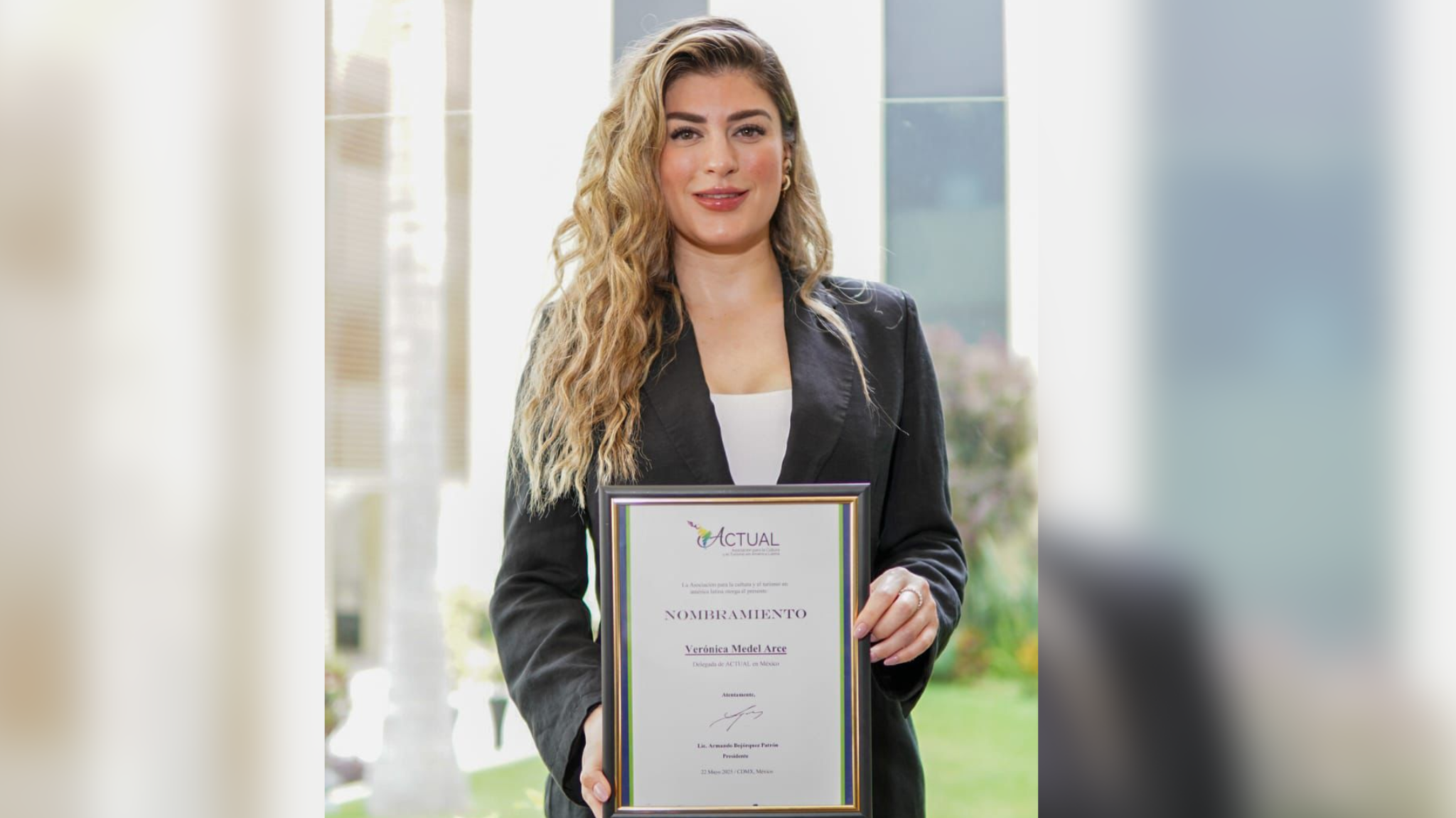 Verónica Medel representará a México ante la Asociación para la Cultura y Turismo en América Latina