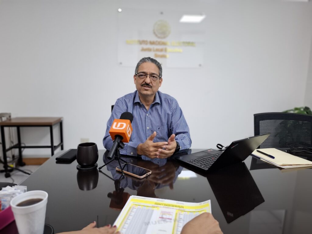 Vocal ejecutivo del Instituto Nacional Electoral en Sinaloa, Jorge Luis Ruelas Miranda