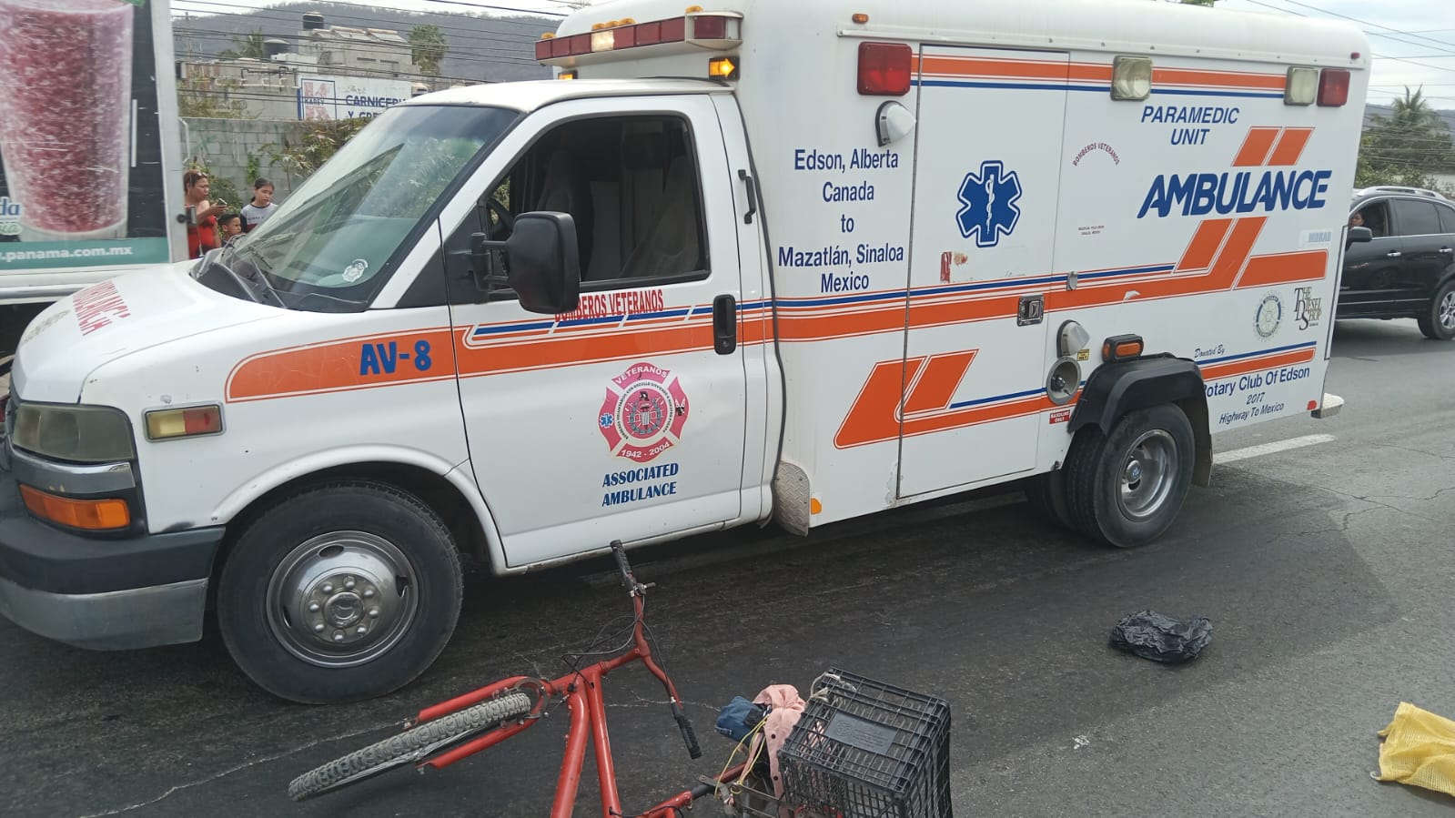 Adulto mayor atropellado en Mazatlán