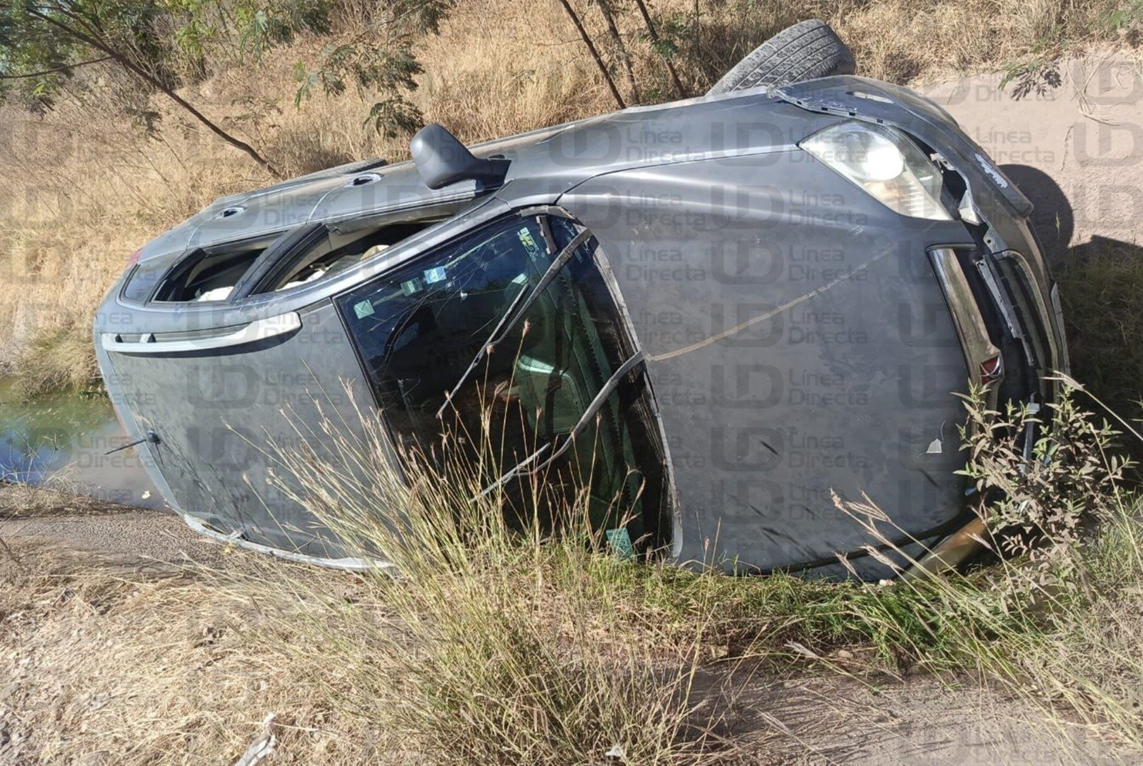 Volcadura en Culiacán