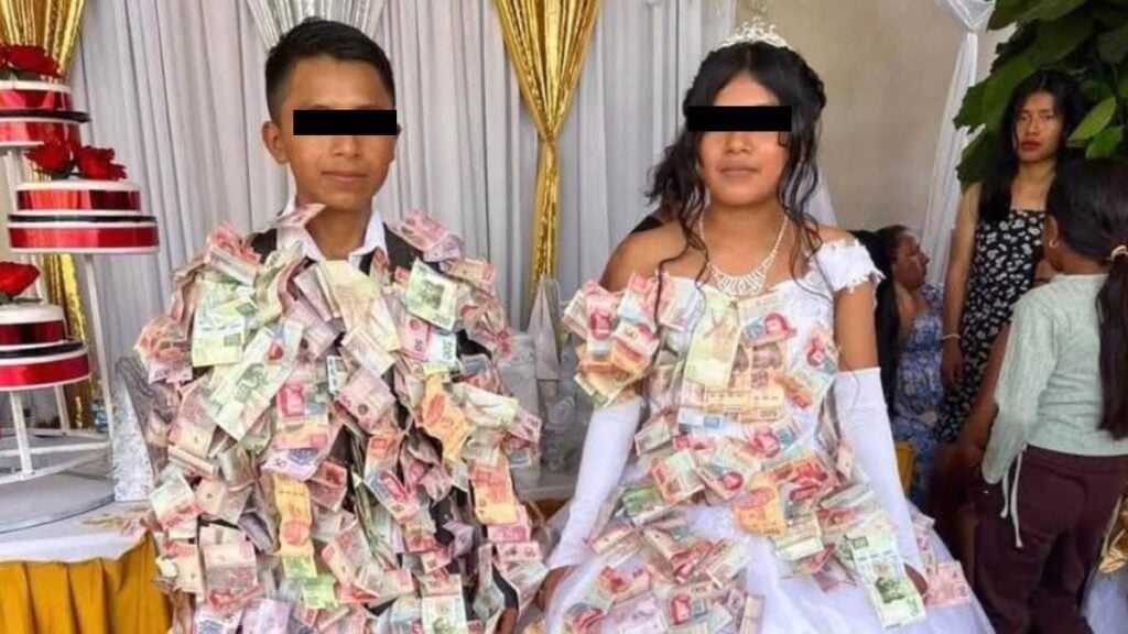 Niños se casan en Guerrero y explotan las redes sociales