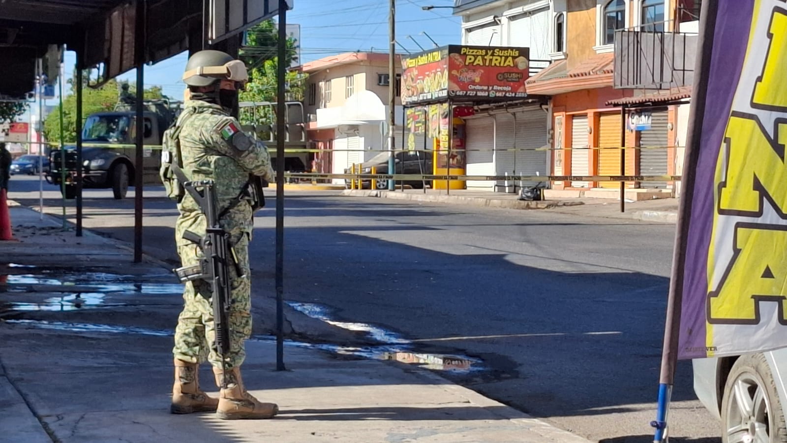Durante la agresión la mujer y el hombre presentaron heridas producidas por proyectil de arma de fuego