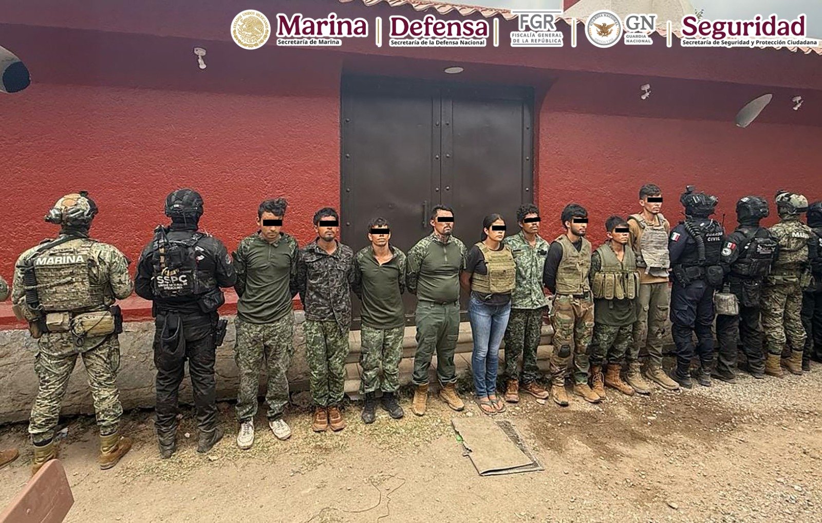 Detenidos en Michoacán