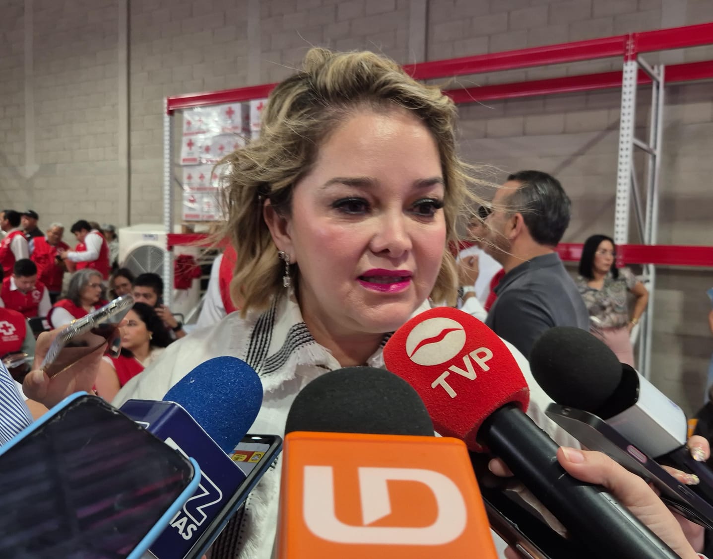 Eneyda Rocha, presidenta del DIF Sinaloa. Foto: Línea Directa