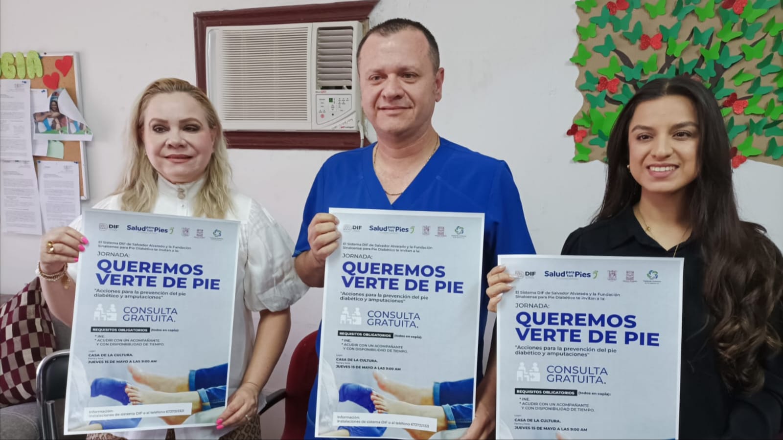 Esta iniciativa busca atender gratuitamente a personas con padecimientos en los pies